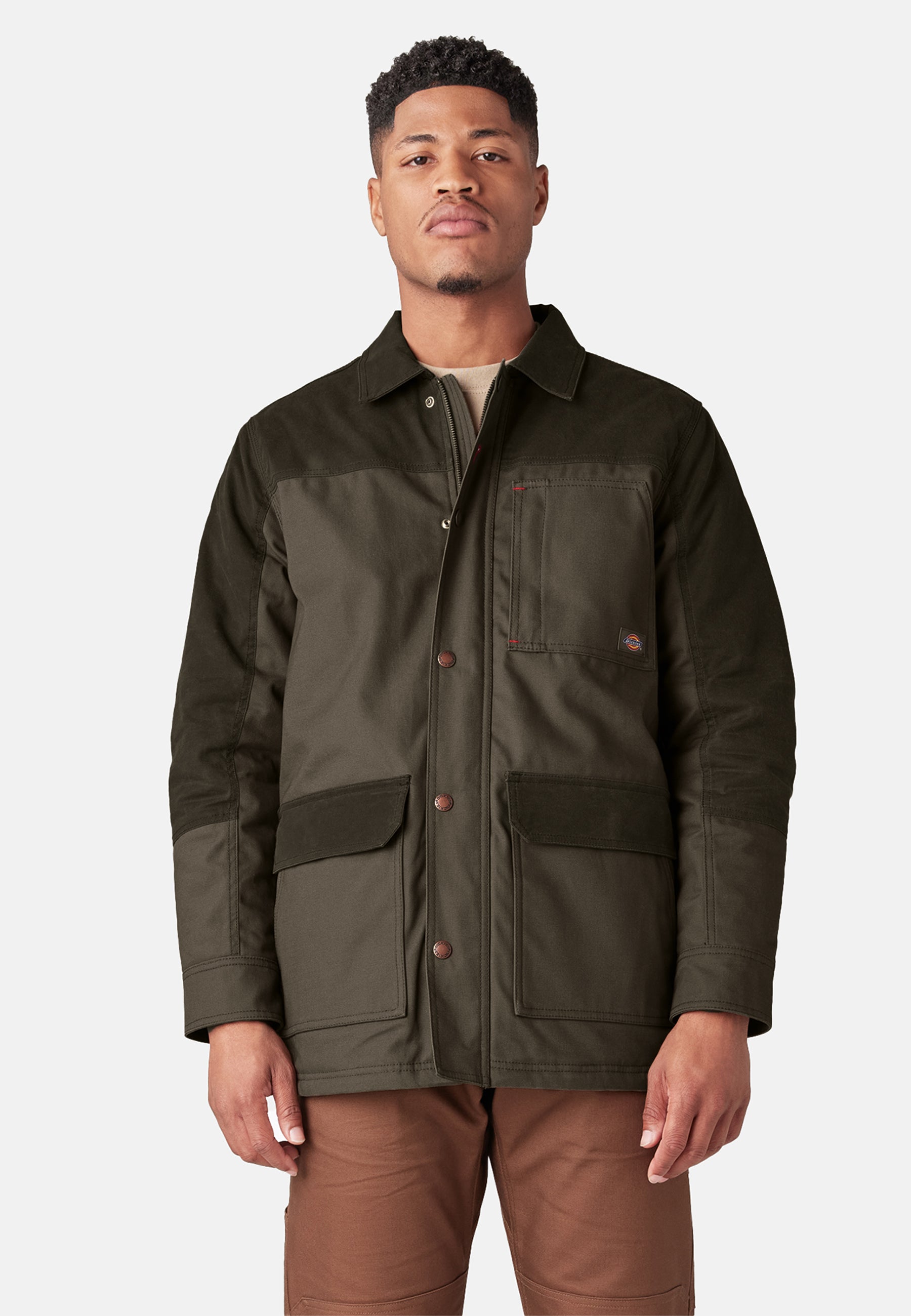 Wax coated canvas chore jacket | Dickies EU GB