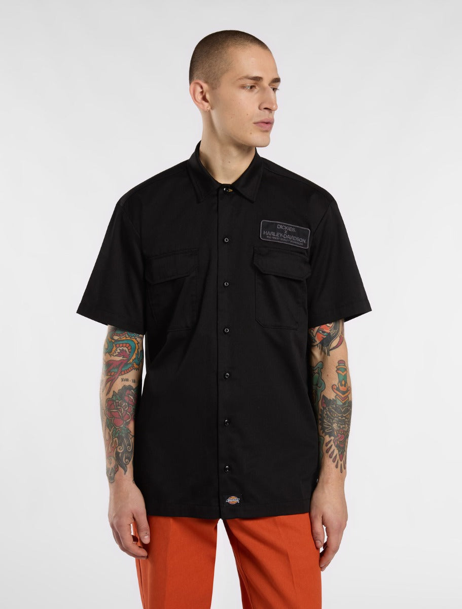 Dickies x Harley-Davidson short sleeve work shirt | Dickies EU BE