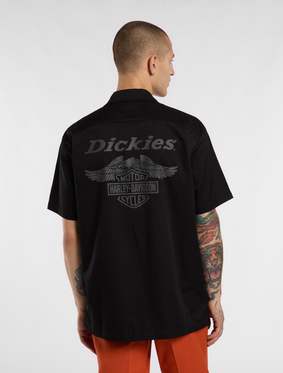 Dickies x Harley-Davidson short sleeve work shirt | Dickies EU BE